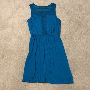 Casual turquoise dress II size medium